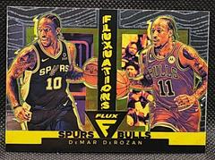 DeMar DeRozan #18 Basketball Cards 2022 Panini Flux Fluxuations Prices