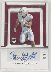Andy Isabella [Rookie Autograph] #166 Football Cards 2019 Panini National Treasures Collegiate Prices