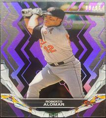 Roberto Alomar [Purple] #4 Baseball Cards 2019 Topps High Tek Prices