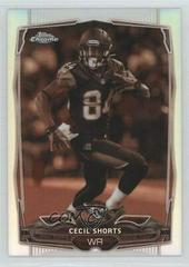 Cecil Shorts [Sepia Refractor] #2 Football Cards 2014 Topps Chrome Prices