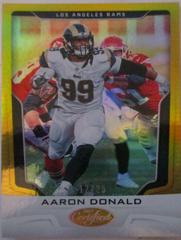 Aaron Donald [Mirror Gold] #67 Football Cards 2017 Panini Certified Prices