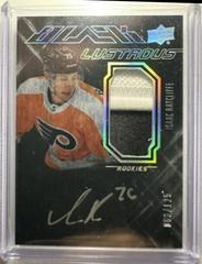 Isaac Ratcliffe Hockey Cards 2022 SPx UD Black Lustrous Rookie Patch Autograph Prices
