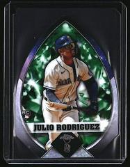 Julio Rodriguez [Green] Baseball Cards 2022 Topps Chrome Ben Baller Diamond Die Cuts Prices