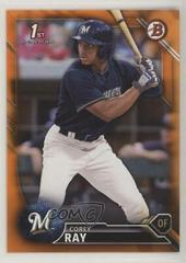 Corey Ray [Orange] Baseball Cards 2016 Bowman Draft Prices