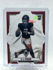 C. J. Stroud [Red] #CON-20 Football Cards 2023 Panini Phoenix Contours Prices