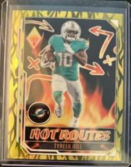 Tyreek Hill [Yellow] #HR-13 Football Cards 2022 Panini Phoenix Hot Routes Prices