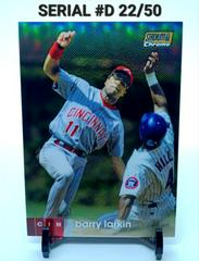 Barry Larkin [Gold] #102 Baseball Cards 2020 Stadium Club Chrome Prices