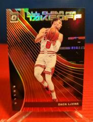 Zach LaVine [Red] #10 Basketball Cards 2019 Panini Donruss Optic All Clear for Takeoff Prices