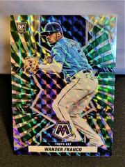 Wander Franco [Green Swirl] #244 Baseball Cards 2022 Panini Mosaic Prices