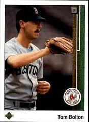 Tom Bolton #545 Baseball Cards 1989 Upper Deck Prices
