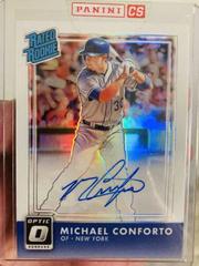 Michael Conforto #RR-MC Baseball Cards 2016 Panini Donruss Optic Rated Rookies Signatures Prices