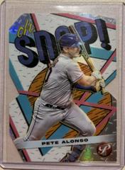 Pete Alonso #OS-8 Baseball Cards 2023 Topps Pristine Oh Snap Prices