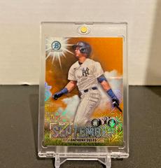 Anthony Volpe [Mega Box Mojo Orange] #SOS-14 Baseball Cards 2023 Bowman Sights on September Prices