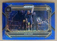 Ava Raine [Blue Shimmer] #56 Wrestling Cards 2023 Panini Prizm WWE Prices
