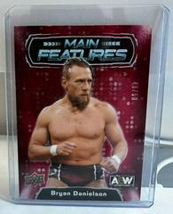 Bryan Danielson [Red] #MF-19 Wrestling Cards 2022 Upper Deck AEW Main Features Prices
