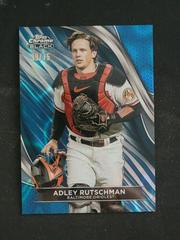 Adley Rutschman [Blue Wave Refractor] #4 Baseball Cards 2024 Topps Chrome Black Prices