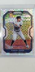 Aaron Judge [Power Plaid Prizm] #212 Baseball Cards 2021 Panini Prizm Prices