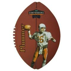Jake Plummer [Gold] Football Cards 1998 Playoff Contenders Leather Prices