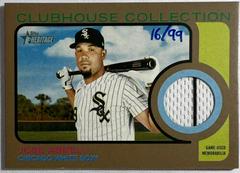 Jose Abreu [Gold] Baseball Cards 2022 Topps Heritage Clubhouse Collection Relics Prices