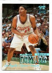 Maurice Taylor [Tiffany] #331 Basketball Cards 1997 Fleer Prices