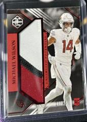 Michael Wilson [Ruby Spotlight] #26 Football Cards 2023 Panini Limited Unlimited Potential Prices