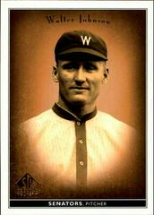 Walter Johnson #87 Baseball Cards 2002 SP Legendary Cuts Prices