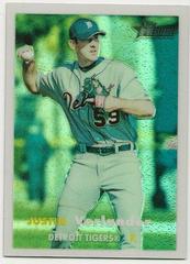 Justin Verlander [Refractor] #95 Baseball Cards 2006 Topps Heritage Chrome Prices