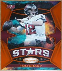 Tom Brady [Orange] Football Cards 2021 Panini Certified Stars Prices