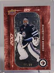 Connor Hellebuyck [Red] #DM-92 Hockey Cards 2023 Upper Deck 200' x 85' Prices