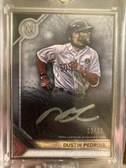 Dustin Pedroia [Gold] #MFA-DP Baseball Cards 2023 Topps Museum Collection Framed Autographs Prices