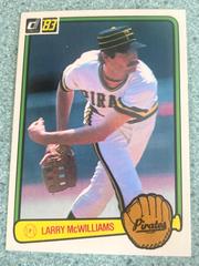 Larry McWilliams #45 Baseball Cards 1983 Donruss Prices