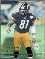 Troy Edwards [First Day] Football Cards 1999 Stadium Club Chrome Prices