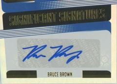 Bruce Brown #BBR Basketball Cards 2018 Panini Donruss Significant Signatures Prices