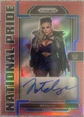 Natalya [Red] #NP-NTL Wrestling Cards 2022 Panini Chronicles WWE National Pride Signatures Prices