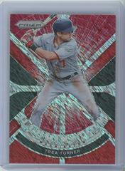 Trea Turner [Red Shimmer Prizm] Baseball Cards 2021 Panini Prizm Illumination Prices