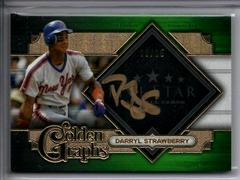 Darryl Strawberry [Green] Baseball Cards 2022 Topps Five Star Golden Graphs Autographs Prices