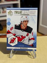 Jack Hughes [Blue] #TL-19 Hockey Cards 2022 SP Authentic True Leaders Prices