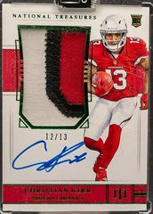 Christian Kirk [Green Jersey Number] #188 Football Cards 2018 National Treasures Patch Autograph Prices