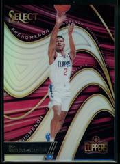Shai Gilgeous Alexander [Silver] Basketball Cards 2018 Panini Select Phenomenon Prices