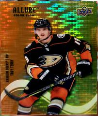 Troy Terry [Spectrum Orange Yellow] Hockey Cards 2022 Upper Deck Allure Color Flow Prices