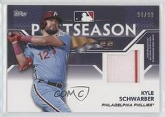 Kyle Schwarber Baseball Cards 2023 Topps Postseason Performance Relics Prices
