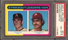 Strikeout Leaders [N. Ryan, S. Carlton] Baseball Cards 1975 O Pee Chee Prices