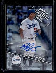 Albert Pujols [Autograph] #21GH-7 Baseball Cards 2022 Topps 2021’s Greatest Hits Prices