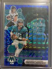 Trevor Lawrence [Blue] #M-13 Football Cards 2023 Panini Mosaic Montage Prices