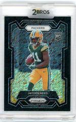 Jayden Reed [Black Shimmer] #334 Football Cards 2023 Panini Prizm Prices
