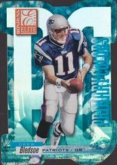 Drew Bledsoe [Blue Die Cut] #PC-7 Football Cards 2001 Panini Donruss Elite Primary Colors Prices