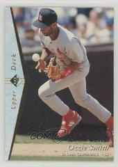 Ozzie Smith [Silver] Baseball Cards 1995 SP Prices