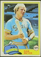 Dan Meyer #143 Baseball Cards 1981 Topps Prices