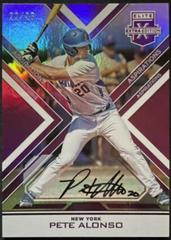 Pete Alonso [Autograph Aspirations Purple] #64 Baseball Cards 2016 Panini Elite Extra Edition Prices