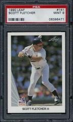 Scott Fletcher #141 Baseball Cards 1990 Leaf Prices